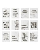 Teresa Collins Art Print Set 6in x 8in  - Marble*