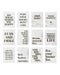Teresa Collins Art Print Set 6in x 8in  - Marble*