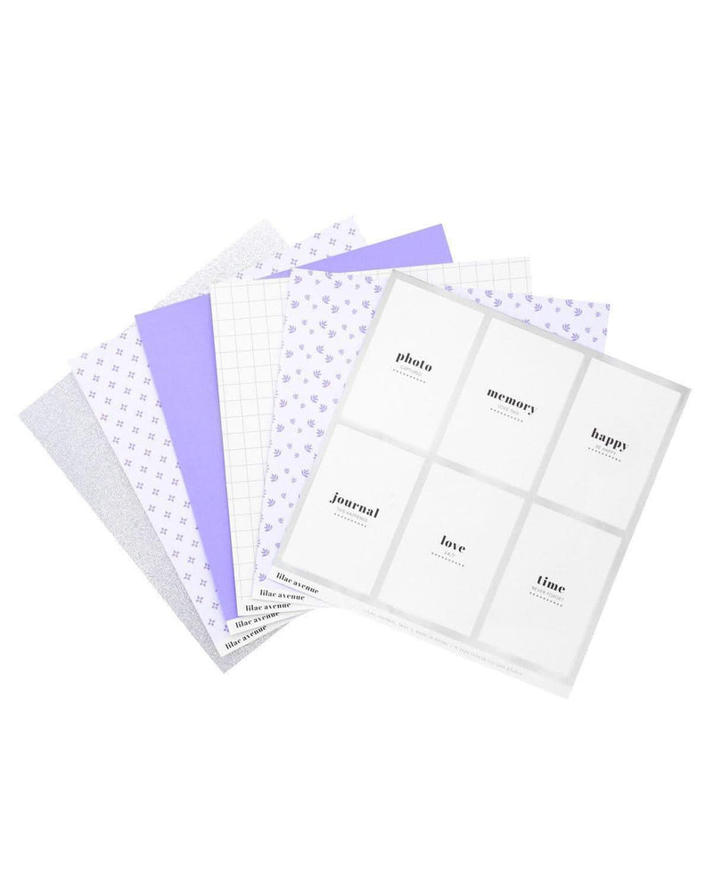 Teresa Collins Paper Collection 12in x 12in - Lilac Avenue*
