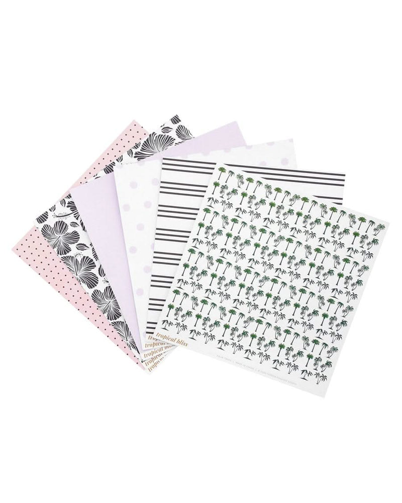 Teresa Collins Paper Collection 12in x 12in - Tropical Bliss*