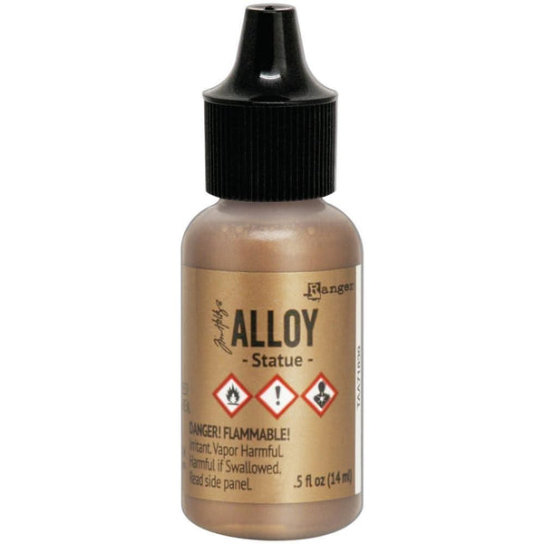 Bottle of Ranger Alloy Statue paint on a white background