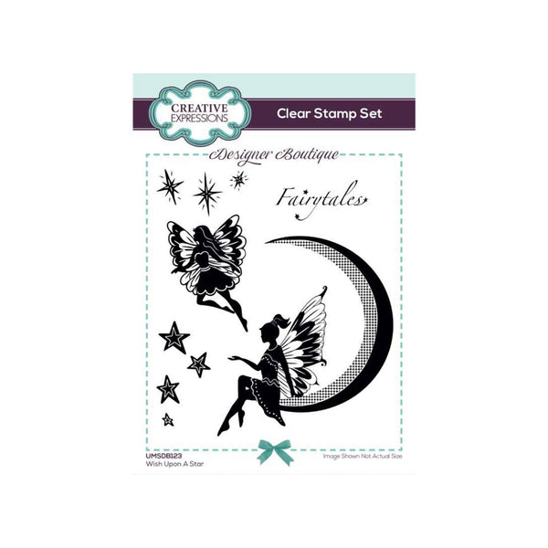 Creative Expressions Clear Stamp Set by Designer Boutique - 15cm x 10cm - Wish Upon A Star*