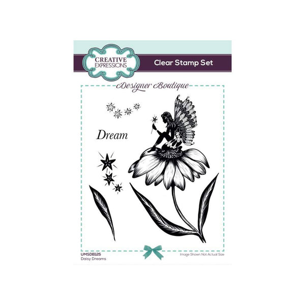 Creative Expressions Clear Stamp Set by Designer Boutique - 15cm x 10cm - Daisy Dreams*