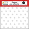 Carta Bella Stencil 6"x 6" - Gather Dots*