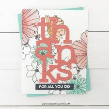 Concord & 9th Clear Stamps 6"x 6" - All The Thanks*