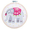 Vervaco Felt Applique Kit 6" Round - Elephant*