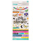 Vicki Boutin Color Study Thickers Stickers 65 Pack - All This Happiness Phrase/Chipboard