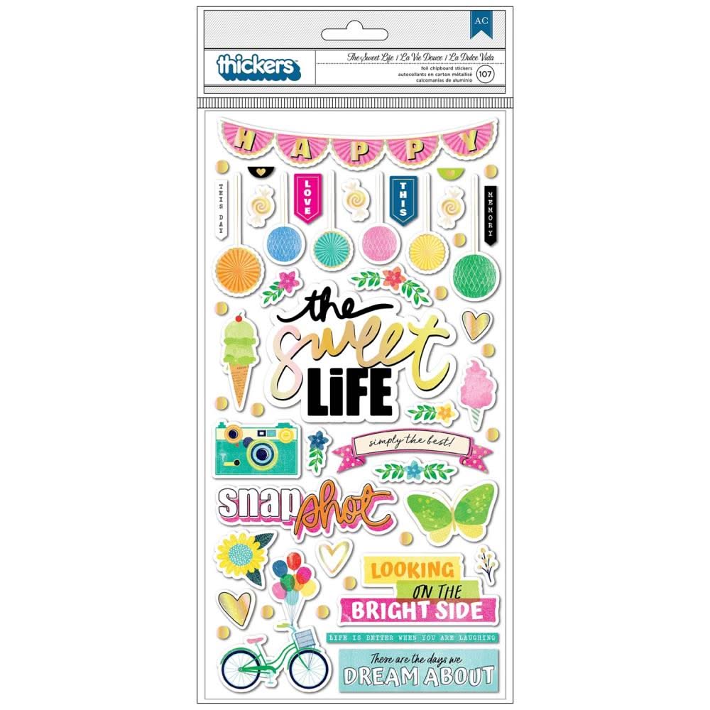 Back To School American Crafts Thickers – CraftOnline