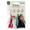 Vicki Boutin Evergreen & Holly - Tassels 4 Pack  With Charms*