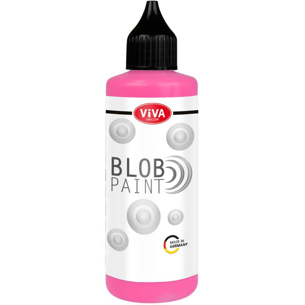 Viva Decor Neon Blob Paint 90ml - Neon Pink*