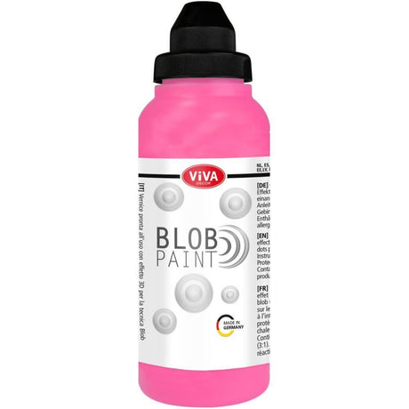 Viva Decor Neon Blob Paint 280ml - Neon Pink*^ LIMIT 1 PER ORDER