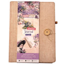 Studio Light Jenine's Mindful Art Deluxe Journal Nr. 11, Canvas Planner Victorian Dreams