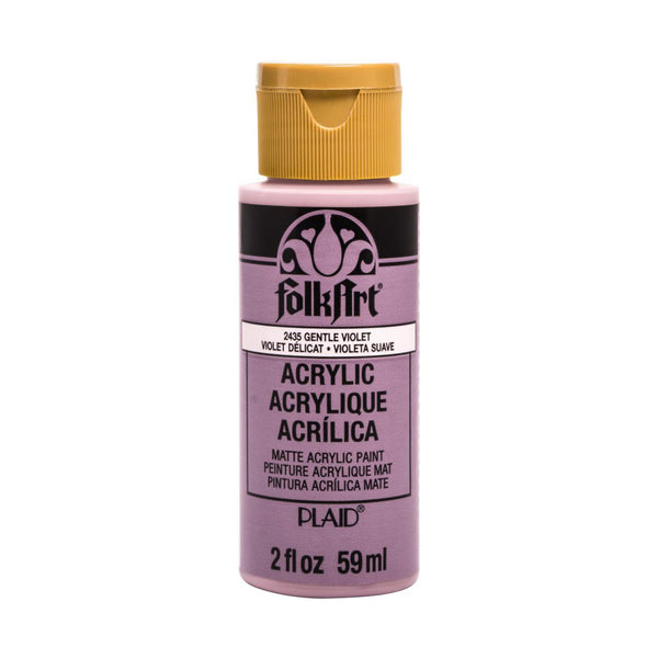 FolkArt Acrylic Paint 2oz - Gentle Violet