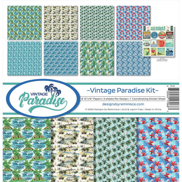 Reminisce Collection Kit 12in x 12in - Vintage Paradise