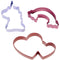 Wilton Cookie Cutter Set 3 pack - Magical