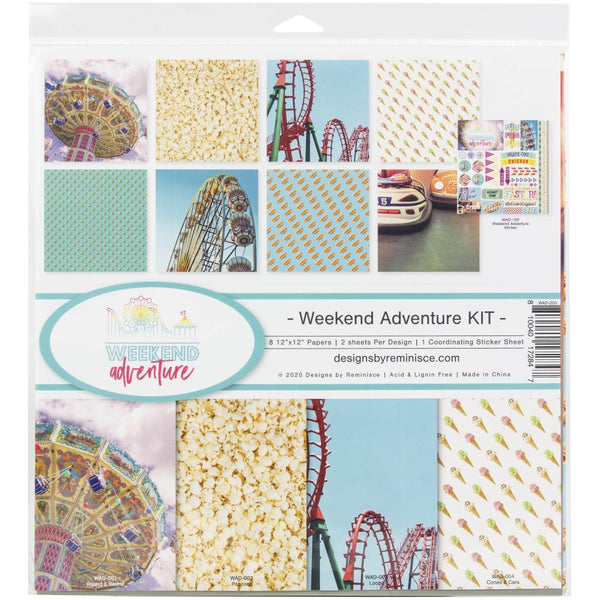 Reminisce Collection Kit 12"x 12" Weekend Adventure