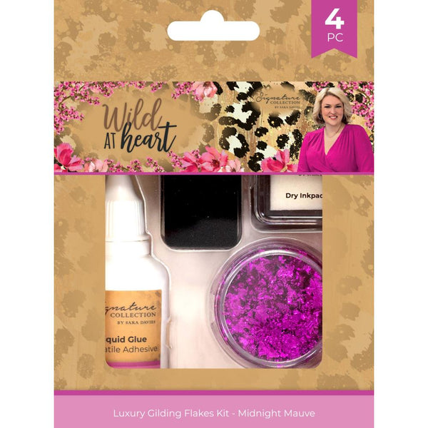 Crafter's Companion Sara Signature Wild At Heart Gilding Flakes Kit