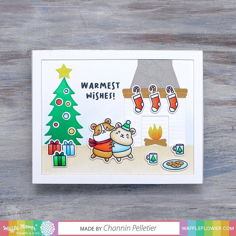 Waffle Flower Die - Cozy Cabin*