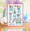 Waffle Flower Crafts Clear Stamps 4in x 6in - Jars Of Happiness