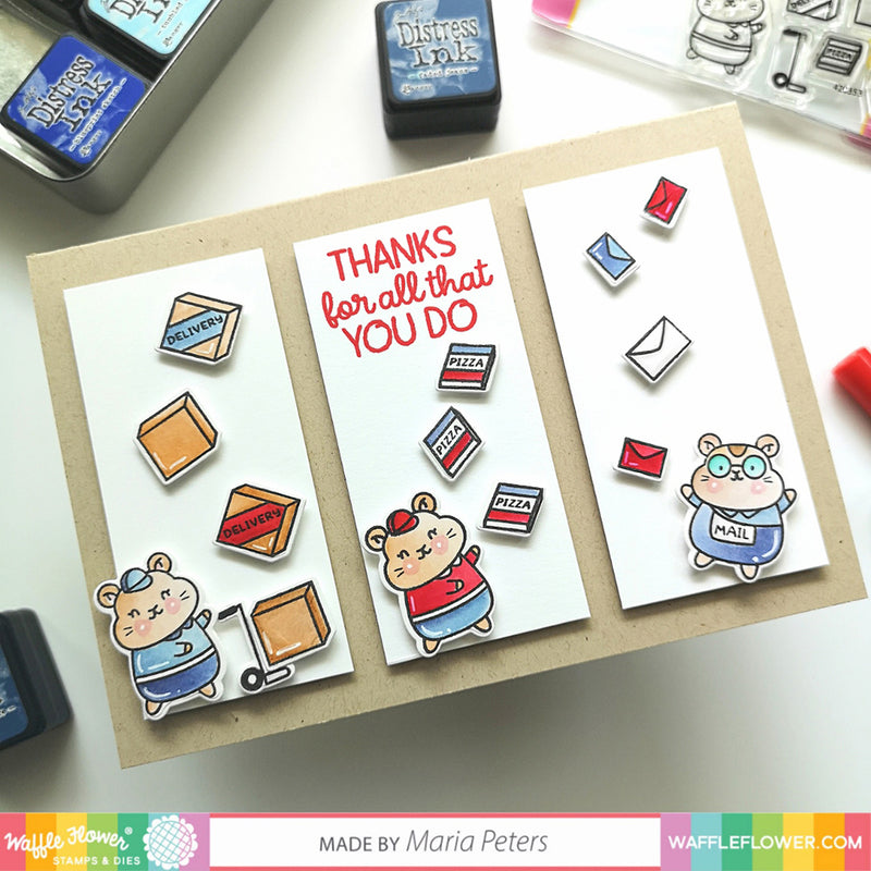 Waffle Flower Stamp & Die Set - Frontline Heroes 2*