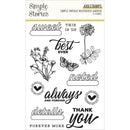 Simple Stories Simple Vintage Weathered Garden Photopolymer Clear Stamps*
