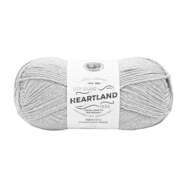 Lion Brand Heartland Yarn - White Sands