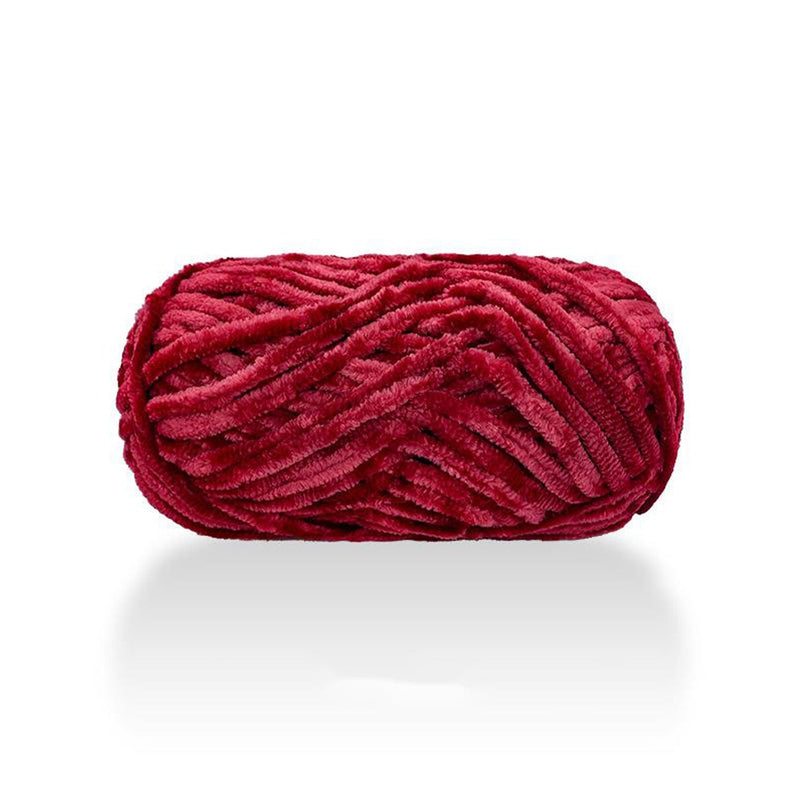 Poppy Crafts Smooth Like Velvet Yarn 100g - Wine