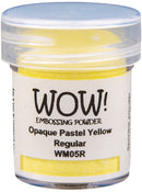 WOW! Embossing Powder 15ml Pastel Yellow