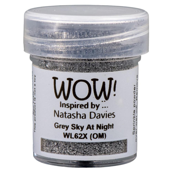 WOW! Colour Blends Embossing Powder - Grey Sky At Night*