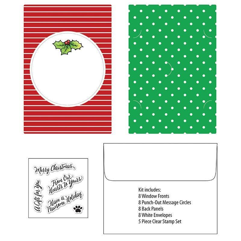 Stampendous Windowrama Card Kit - Christmas*