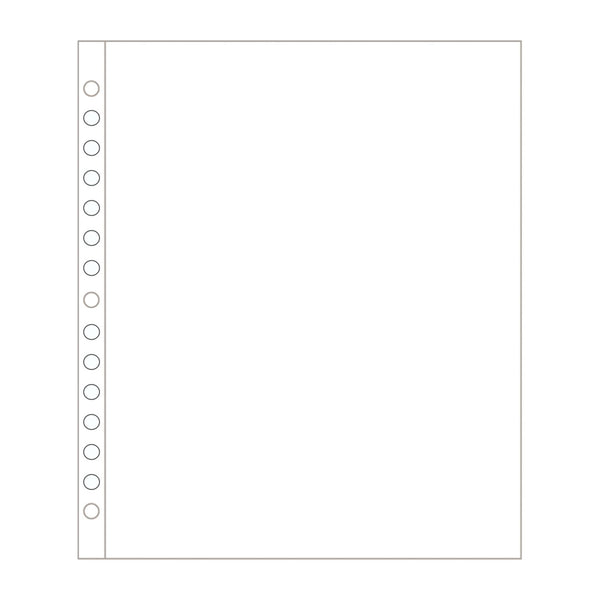 Multi Ring Page Protectors 8"X8" 10/Pkg (1) 8"X8" Pocket*