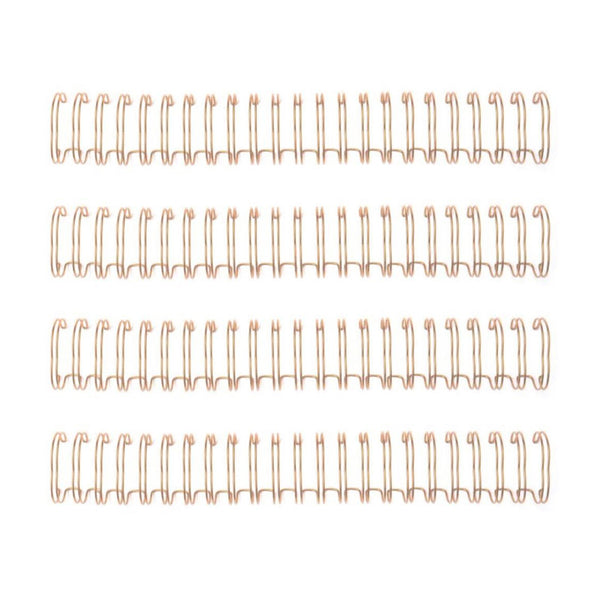 We R Memory Keepers Cinch Wires 0.625" 4 Pack - Rose Gold