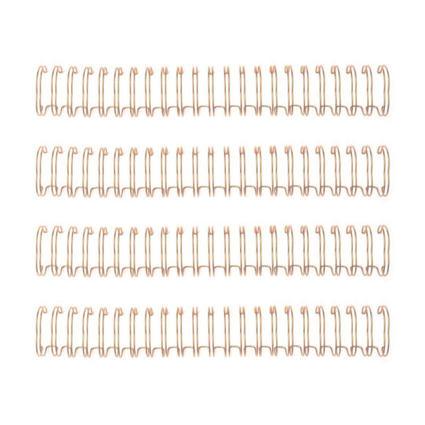 We R Memory Keepers Cinch Wires 0.625" 4 Pack - Rose Gold