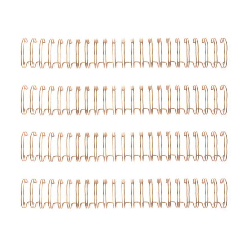 We R Memory Keepers Cinch Wires 0.625" 4 Pack - Rose Gold