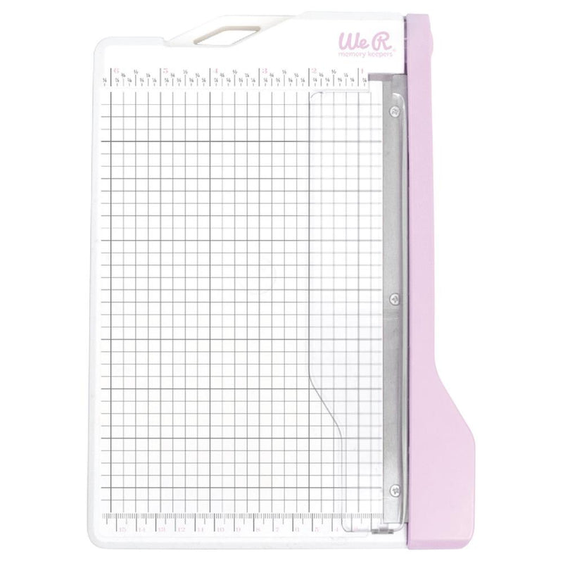 We R Memory Keepers Mini Guillotine Paper Cutter - Lilac