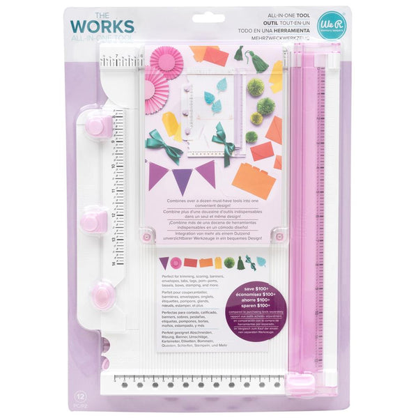 We R Memory Keepers The Works All-In-One Tool - Lilac