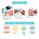 We R Memory Keepers - Washi Chomper - Washi Tape - Day and Time - Coral*