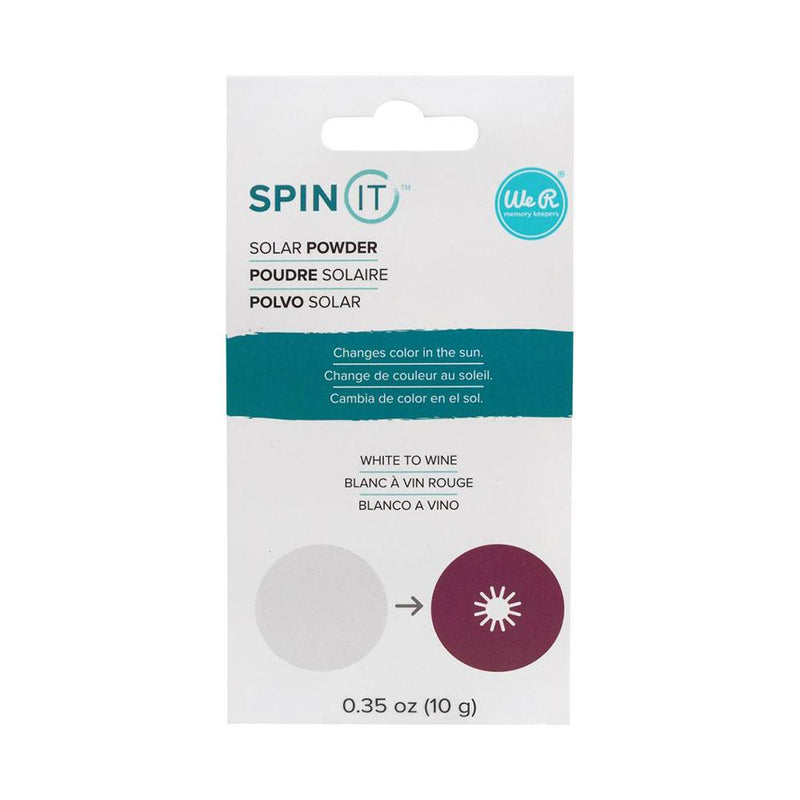 We R Memory Keepers Spin It Specialty Powder - Solar White To Wine*