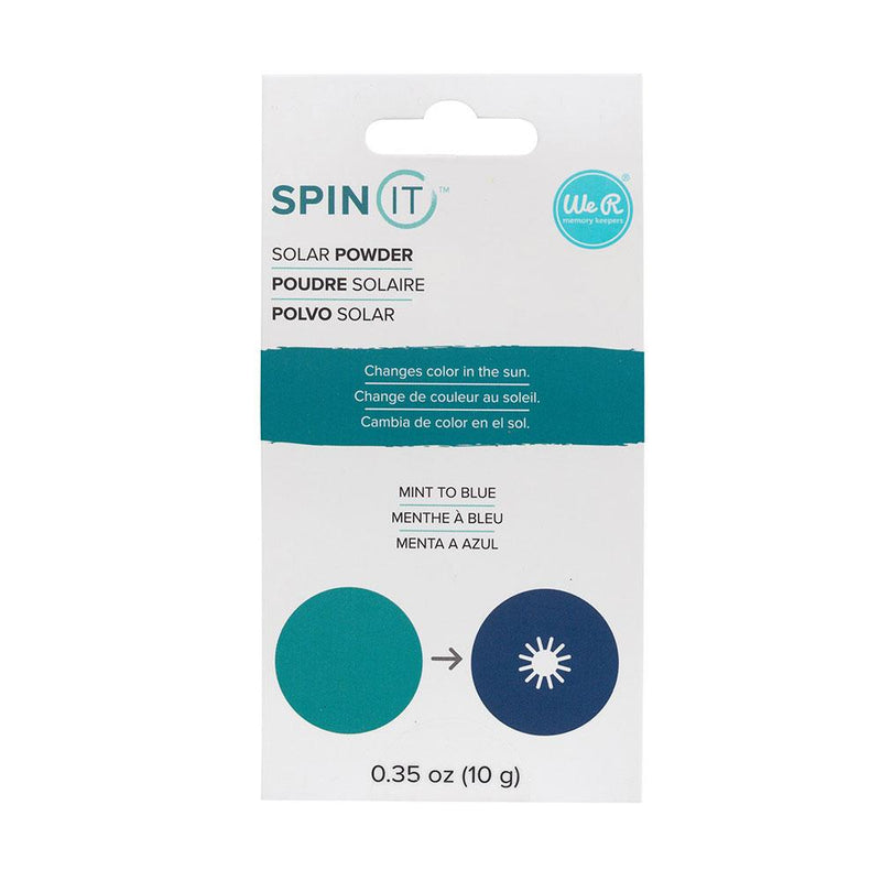 We R Memory Keepers Spin It Specialty Powder - Solar Mint To Blue*