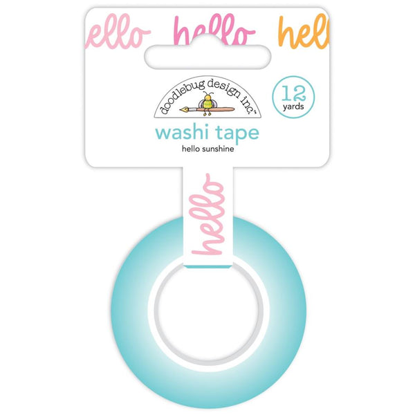 Doodlebug Washi Tape 15mm x 12yd Hello