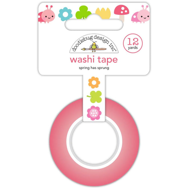 Doodlebug washi tape 15mmX12yd - Spring Has Sprung*
