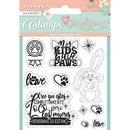 Stamperia Clear Stamps - Rabbit, Circle Of Love