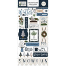 Carta Bella Welcome Winter Chipboard 6"x 13" - Phrases*