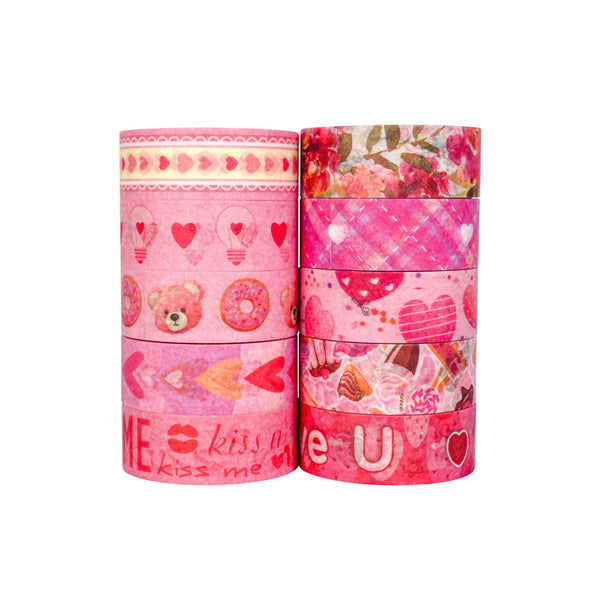 Poppy Crafts washi tape - Valentine Collection #28