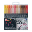 Koi Colouring Brush Pen Set 48 Pack*