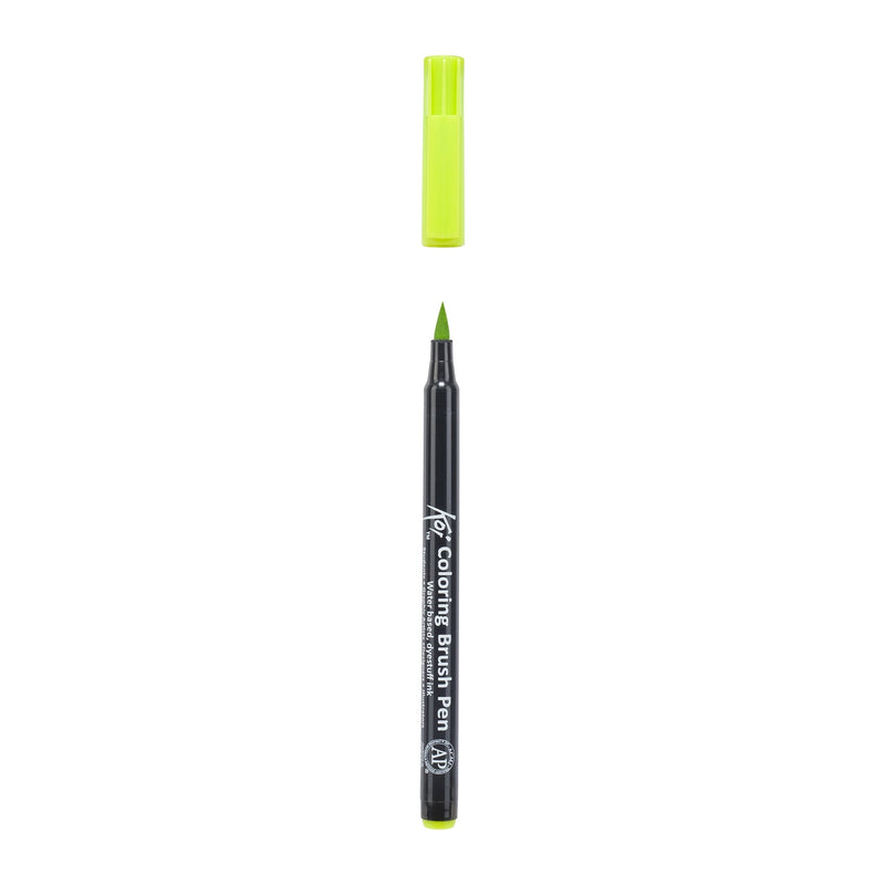 Koi Colouring Brush Pen - Yellow Green*