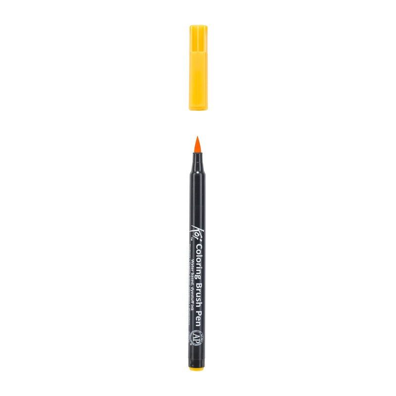 Koi Colouring Brush Pen - Deep Yellow*