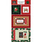 Carta Bella Happy Christmas Chipboard 6"X13" Frames