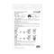 X-Press It Self Adhesive A4 Stencil Sheets - 4 Sheets