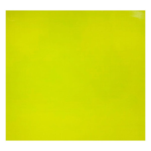 Universal Crafts High Gloss Vinyl Single Sheet 12in x 12in - Yellow*